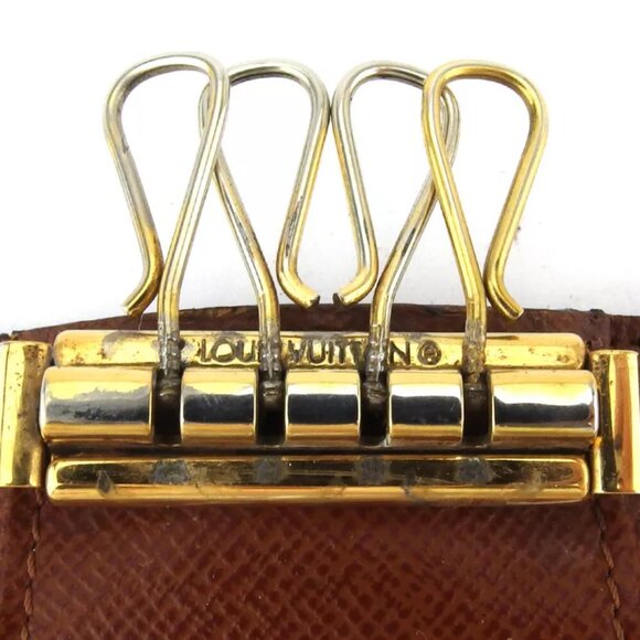 LOUIS VUITTON key case Monogram Monogram canvas Authentic used T18064 - Picture 6 of 9